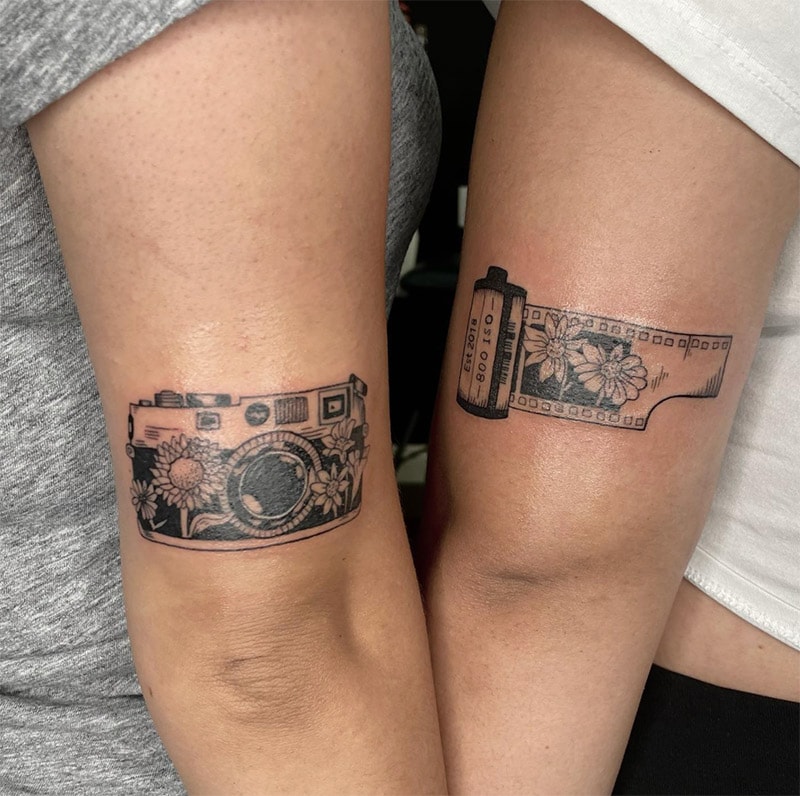 79 Hearty Matching Best Friend Tattoos with Meanings