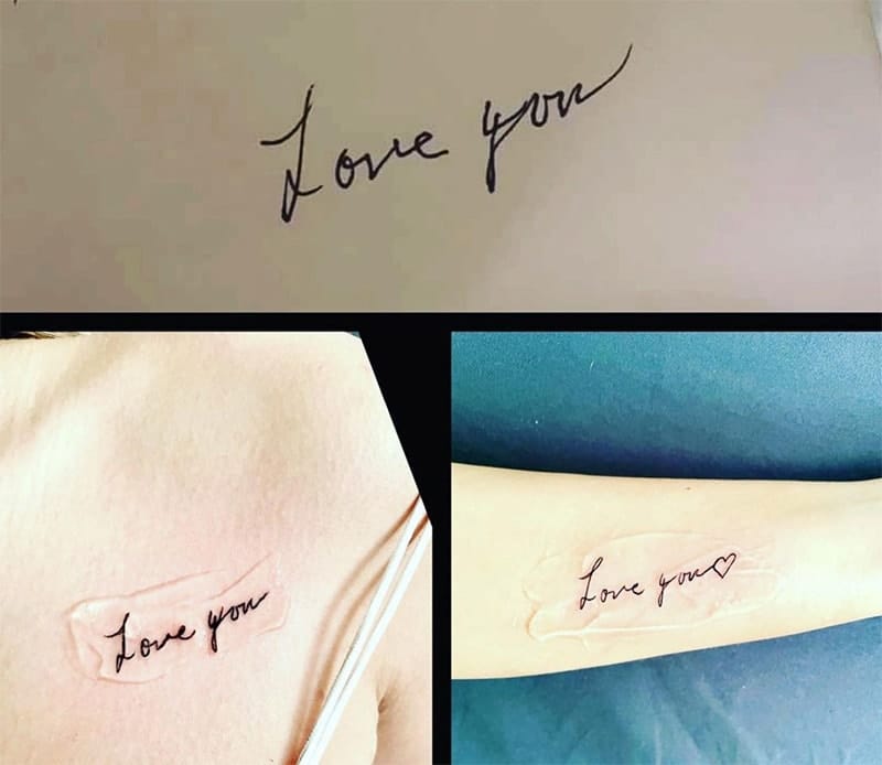 Tattoo uploaded by Brianna Lynn  Moms handwriting  Tattoodo